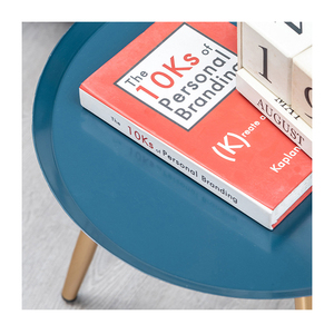 Taburete de patas de hierro multifunción, moderno, de diseño increíble, mesa lateral de sofá con pintura a alta temperatura - Product Image 6