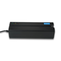 Lecteur-graveur de cartes à bande magnétique USB 3 pistes Hi-Co Lo-Co programmable, collecteur de données pour cartes à glisser