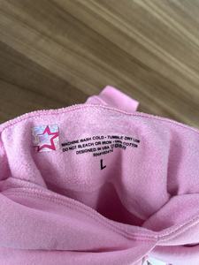 Kaus Hoodie kualitas terbaik OG kaus merah muda Web Sweatshirt tebal bulu 450G dengan benar disisipkan tas kemasan transparan - Product Image 4