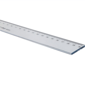 Comix Ruler 30Cm Plastic Transparent Office Student Use Drawing Supplies - Product Image 5