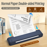Impresora Portátil de Alta Resolución NETUM de 300 dpi, Uso Profesional para Negocios, Sin Tinta, Papel A4, Oficina Normal, Aplicación Gratuita