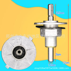 Conjunto de eje para lavadora, eje de impulsor con rodamiento metálico de 12 cm para modelos de doble tina - Product Image 1