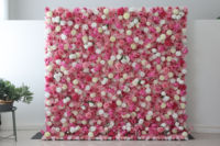 Rote Rosa Blumenwand Hintergrund Hochzeitsdekoration Rosen-Hintergrund Seiden-Kunstblumen Wanddekoration Blumenwand-Dekoration
