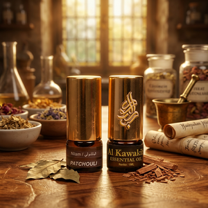 Patchouli 1ml Essence Botanique Pure Extrait de Pogostemon Cablin Arôme Terrestre Profond Premium Longue Durée Aromatique Printemps Été - Product Image 1