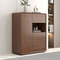 Buffet de salle à manger moderne de luxe léger, meuble de rangement en bois pour ensembles de meubles de salle à manger