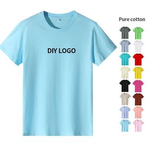 เสื้อยืดโอเวอร์ไซส์ปักลายคุณภาพสูง OEM ปี 2024 ผ้าหนา พิมพ์ลายโลโก้ตามสั่ง เสื้อยืดเปล่าสำหรับผู้ชาย - Product Image 3