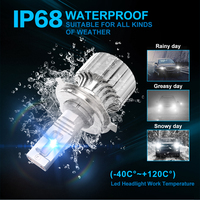 Venta Directa de Fábrica, Luces LED para Auto de 140w 16800lm, Faro LED ND H11 H7 H4 H16 9005 9006, Bombilla LED para Faros Delanteros de Auto