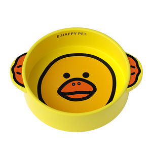 Cuenco de cerámica <span class=keywords><strong>para</strong></span> mascotas de dibujos animados, respetuoso con el medio ambiente, estilo Ins, Anti-Black Chin Flats, Fondo de doble oreja, cuenco <span class=keywords><strong>para</strong></span> <span class=keywords><strong>perros</strong></span> y gatos, bonita caja de agua potable - Product Image 1