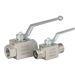 Válvula de Bola Hidráulica de Acero Inoxidable de Alta Presión YJZQ HKBG de 1/4, 3/8, 1/2, 3/4 y 1 Pulgada para Sistemas Hidráulicos - Product Image 1