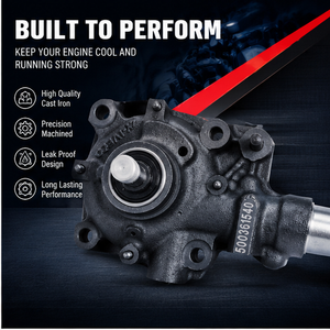 <span class=keywords><strong>Pompe</strong></span> à eau moteur 500361540 5001830275 5001830276 99448066 pour FIAT IVECO DAILY LANCIA OPEL PEUGEOT VW Remplacement OE - Product Image 2