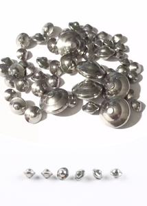 3 inci produsen bentuk UFO bantalan Gerinda getaran bola baja tahan karat Austenite 304 korosi Media peledakan bola - Product Image 6