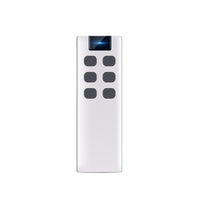YET 2169 - Control Remoto Inalámbrico de Larga Distancia de Alta Calidad con 4 Botones, Chips Hs1527 Hcs301, Abrepuertas