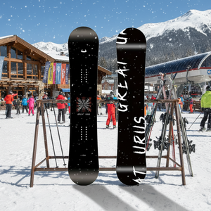 Snowboards et skis imprimés en 3D certifiés CE OEM QYWX QYSN009 140 cm, construction en fibre de carbone et bois de peuplier pour tout-terrain et <span class=keywords><strong>freestyle</strong></span> - Product Image 1