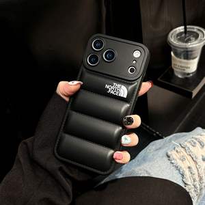 เคสโทรศัพท์มือถือระดับพรีเมี่ยมกันกระแทก TPU ดีไซน์การ์ตูนสีพื้นสำหรับ15 PRO MAX ฤดูหนาว - Product Image 4