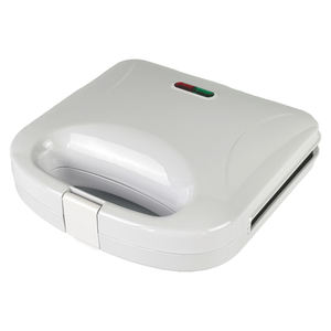 Mini <span class=keywords><strong>gaufrier</strong></span> 2 tranches en aluminium avec plaques antiadhésives, 700-750W, thermostat électrique réglable, boîtier anti-chaleur, protection contre la surchauffe - Product Image 1