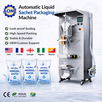 Machine de remplissage de sachets d'eau potable miniatures de 150 ml (5 oz) pour hôtels et autres emballages – Machine d'emballage et de conditionnement