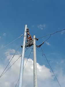 Philippines <span class=keywords><strong>NEA</strong></span> Polonais octogonal standard Polonais en acier pour la ligne de transmission de 15kV 69kV - Product Image 1