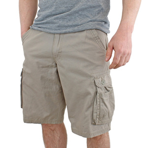 Shorts cargo homme coupe moderne, jambe légèrement fuselée, design de poches minimaliste, tissu Oxford, séchage rapide, écologique, longueur genou - Product Image 5