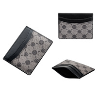 Dompet Kartu Baellerry Retro Mewah Tipis, Dompet Kartu Kecil Grosir