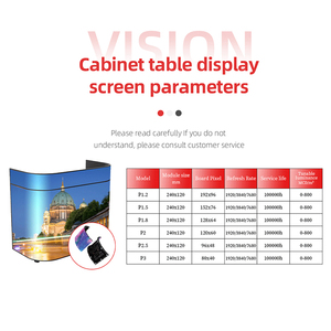 Pantalla LED Portátil P1.86 para Interiores y Exteriores, Consola de Mesa Flexible LED para Eventos y Escenarios, P1.86 LED para Interiores y Exteriores - Product Image 6