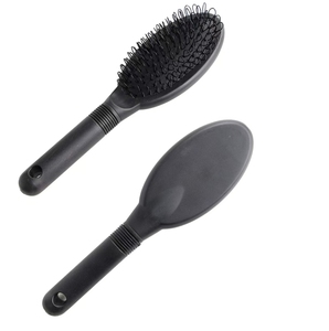 100% Extensions de cheveux humains et synthétiques noir rose boucle brosse outils de salon emmêlés pour perruques - Product Image 3