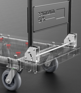 Fournisseur vérifié Chariot d'atelier personnalisable en nylon couleur MBC-036 chariot Shopping pliable Transport Hand Truck - Product Image 5