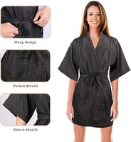 Robes de salon personnalisées Maihary avec logo, tablier imperméable en polyester pour clients, robe de coiffure avec un design confortable et écologique