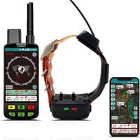 Suivi GPS + système E-Collar-Portée de 5 milles-Étanche et rechargeable-Extensible pour localiser et entraîner jusqu'à 20 chiens
