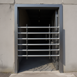 Rejilla de Seguridad Ajustable de 19.7-25.6 Pulgadas, Pantalla para Puerta de Acero Inoxidable, Diseño Industrial, Fácil Instalación - Product Image 2