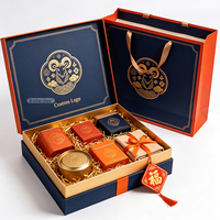 Ventes chaudes - Coffrets à thé flexographiques de qualité supérieure - Cadeau du Nouvel An - Emballage rigide - Boîte magnétique de luxe avec sacs personnalisés