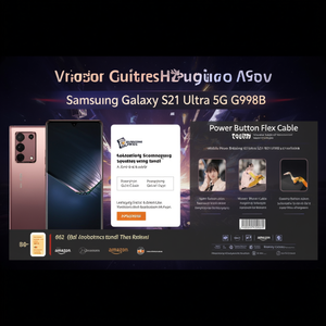 Cable flexible del botón de encendido para Samsung Galaxy S21 Ultra 5G G998B - Product Image 3