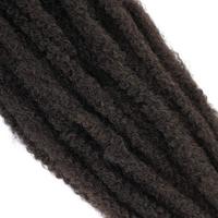 Vente en gros Extensions de cheveux tressées en vrac Afro Kinky Curly de qualité supérieure tissages de cheveux synthétiques avec un design unique au crochet