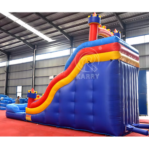 Tobogán de agua inflable comercial Combo Party Bounce House Castillo hinchable inflable para niños - Product Image 2