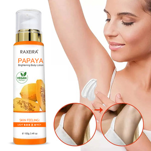 Logo personnalisé Lotion pour les mains le corps blanchissante à l'extrait de papaye Lotion pour le corps à la papaye Lotion pour le corps pour peau sèche hydratant - Product Image 2