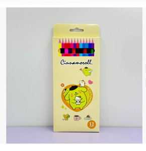 SANSAN – Lot de crayons de couleur hexagonaux solubles pour enfants, 12 couleurs, en plastique recyclé non toxique, mine de 3,00 mm, en vrac - Product Image 4