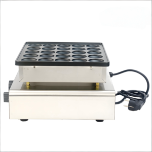 Macchina commerciale per Waffle a 25 fori per riscaldamento uniforme a fila elettrica per frittelle per Snack - Product Image 6
