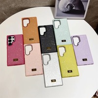 Étui de téléphone de luxe pour fille avec strass brillants pour Samsung Galaxy S25 Ultra S24 S23 FE S22 S21 Plus A55 ZFLIP 6 Housse de haute qualité