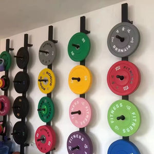 Plaques <span class=keywords><strong>de</strong></span> poids en caoutchouc pur couleur macaron SK, plaques <span class=keywords><strong>de</strong></span> bumper durables pour l'entraînement en force en salle <span class=keywords><strong>de</strong></span> sport et l'utilisation commerciale en fitness - Product Image 6