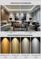 Spot LED Moderne en Aluminium à Angle Réglable, Tête Simple/Double/Triple, GU10, CRI 90, Dimmable