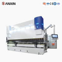 Presse plieuse électro-hydraulique CNC PSB de l'usine Sanxin Heavy Industry pour tôles métalliques, destinée aux armoires de haute et basse tension