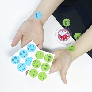 Patchs Répulsifs <span class=keywords><strong>Anti</strong></span>-Moustiques Non Toxiques à Base de Plantes, Autocollants Répulsifs Contre les Insectes Imperméables à l'Eau, Motif Dessin Animé, pour Bébés, Enfants et Adultes - Product Image 5