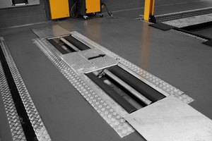 Ligne de test de véhicule 3-en-1 Testeur de charge de roue d'essieu Test de frein à rouleau et testeur de dérapage latéral pour voiture - Product Image 5