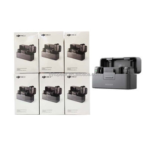 Gốc mic 2 (2 TX + 1 RX + Sạc trường hợp) mic2 karaoke Receiver <span class=keywords><strong>Transmitter</strong></span> sạc trường hợp loa không dây Microphone mic 2 - Product Image 1