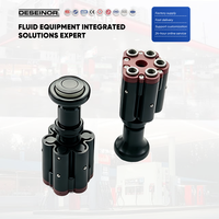 Interrupteur pneumatique antidéflagrant ExiaIIBT4, pression de fonctionnement 0,4-0,8 Mpa, PVC, cinq trous, pièces automobiles pour camion-citerne