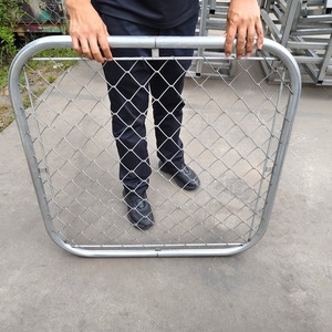 سياج حلقي مجلفن عالي الجودة مقاس 9، لفة سياج حلقي بطول 5 أقدام، سياج حلقي بطول 50 قدمًا - Product Image 3