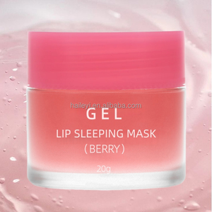 Masque de nuit pour les lèvres EX Berry, traitement réparateur et repulpant avec vitamine C et beurre de karité pour les lèvres gercées, sèches et squameuses - Product Image 3