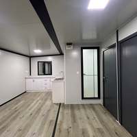 Casa Contenedor Expandible para Jardín, ADU Prefabricada, Plegable, Modular, de 20 pies, Estudio Portátil, Cabina, Espacio de Trabajo Remoto, Cobertizo de Jardín