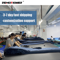 Matelas pneumatique de camping compact et ultraléger, imperméable, épaisseur supplémentaire, tapis de couchage gonflable avec pompe intégrée à oreiller