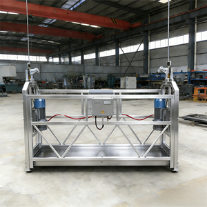 Электрическая подъемная строительная платформа для обслуживания зданий, высотных работ, с широкой рабочей площадкой, секции из алюминиевого сплава - Product Image 1