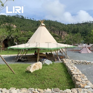 Giant-Hat Tiepee <span class=keywords><strong>tipi</strong></span> <span class=keywords><strong>indio</strong></span> <span class=keywords><strong>Tipi</strong></span> Canvas Tent Pyramid Event Tent Tiepee - Product Image 2